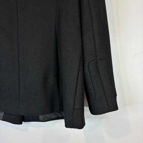 Macintosh New England 100% Wool Black Coat, Size 12 - Picture 7 of 11